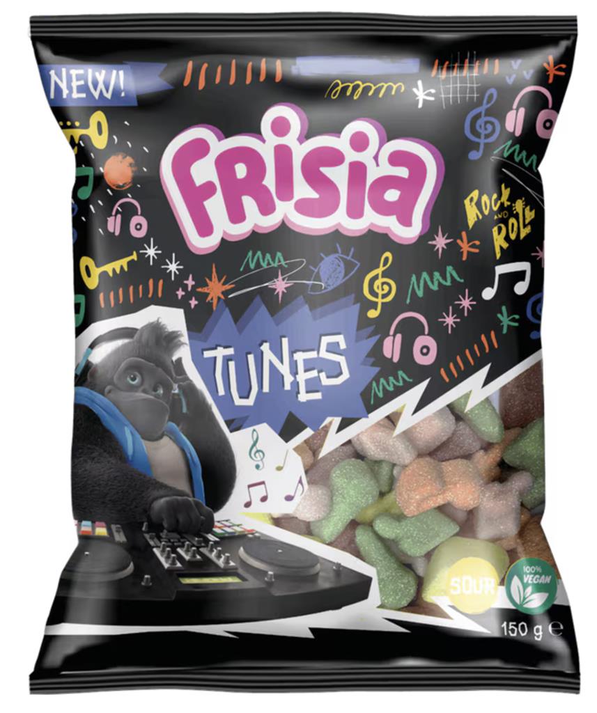 Sour Tunes sachets - Frisia - 12x150g