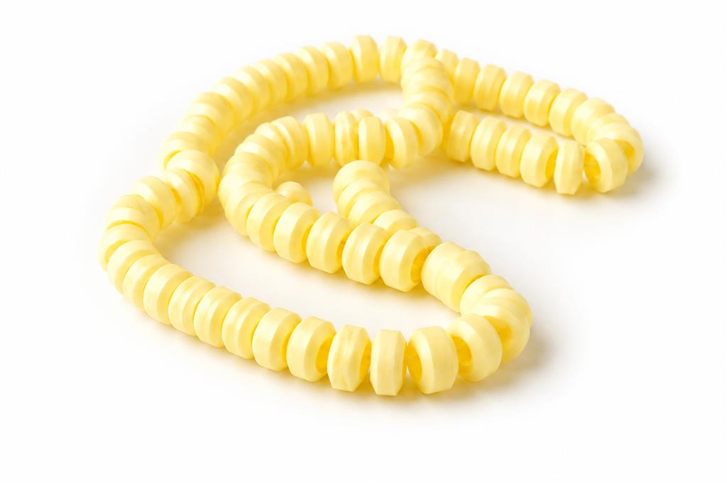 Colliers Bonbons Jaunes (60 pièces) - Candyville - 1kg
