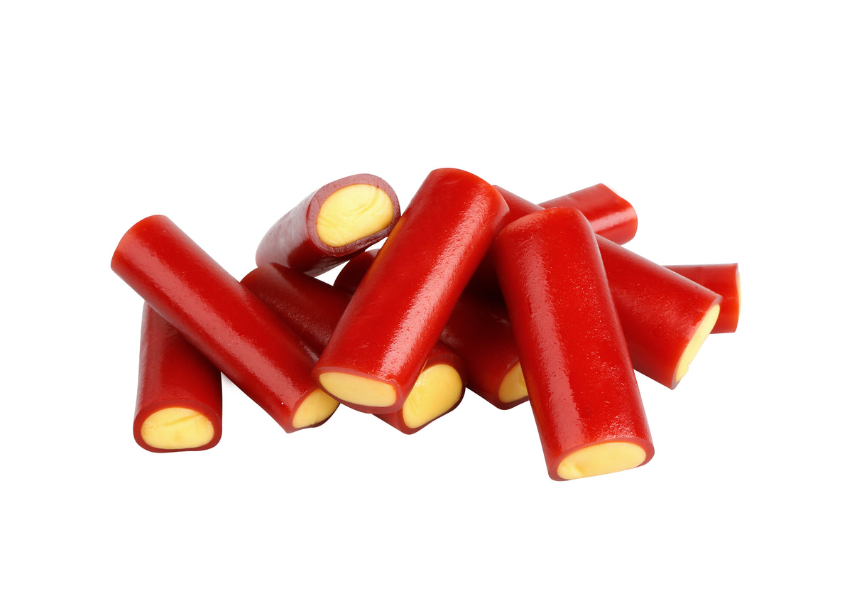 Gros morceaux de rhubarbe - Bonbons Suédois - 3,2kg