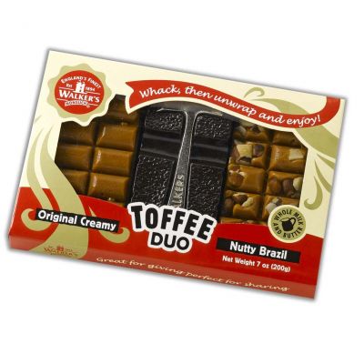 Walker's Nonsuch Toffee Duo Hammer Pack - Bonbons de Noël - 200g