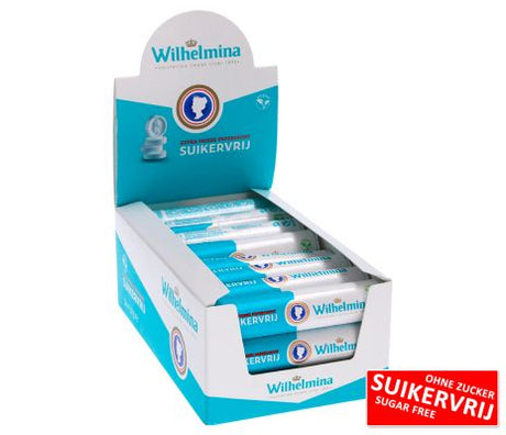Rouleaux Menthe sans sucre Vegan - Wilhelmina - 24x37g