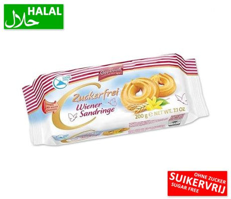 Sablés Viennois sans sucre ajouté - Coppenrath - 7x200g