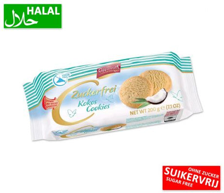 Cookies Coco sans sucre ajouté - Coppenrath - 7x200g