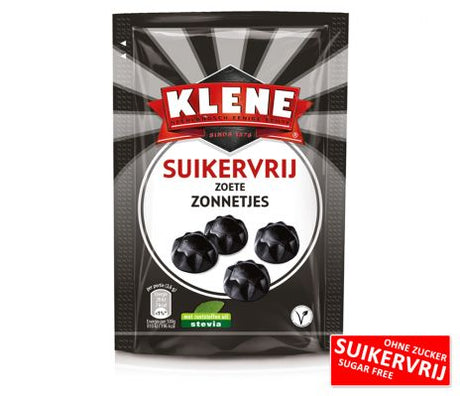 Soleils Réglisse Douce à la Stévia sachets - Klene - 12x110g