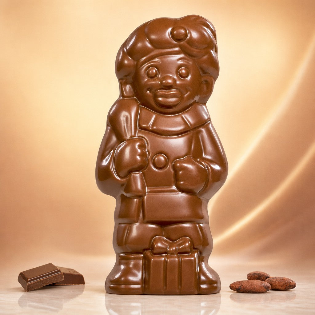 Père Fouettard Chocolat Lait 35cm - De Schutter - 3x500g