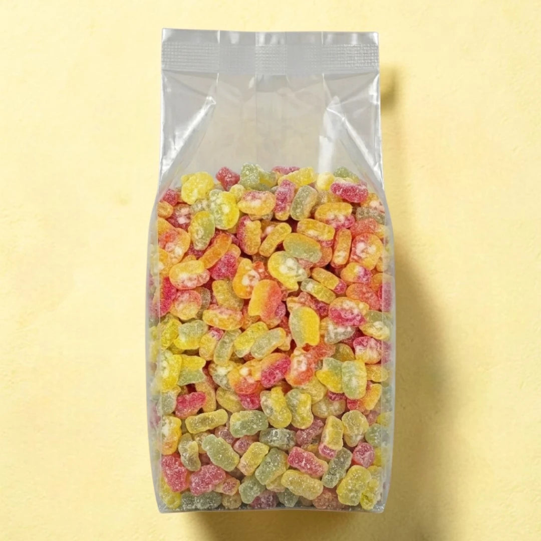 Bubs Mini Sour Skalle Fruity Lemon Flavour Mix 1,8kg