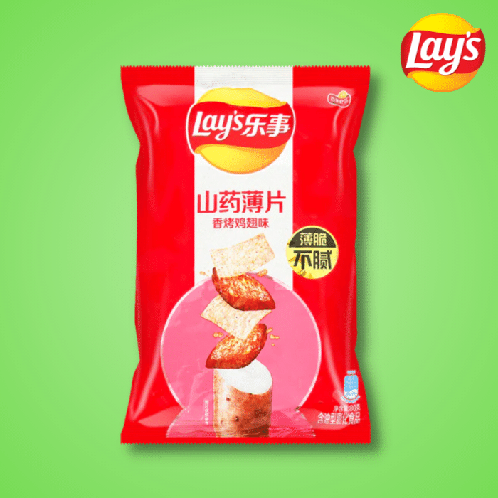 Lay's Yam Roasted Chicken Wings 40x80g