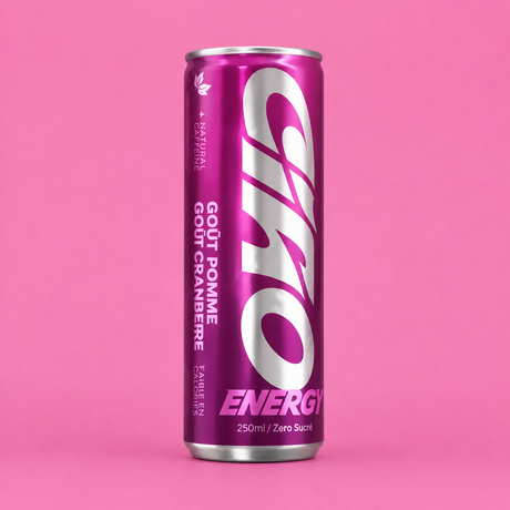CIAO ENERGY POMME RHUBARBE 