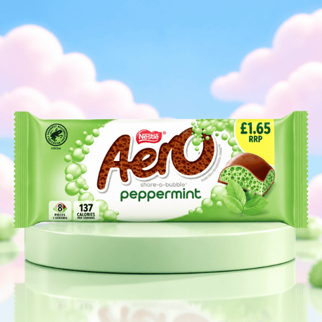 Aero Chocolat Menthe Poivrée - 90g x 15
