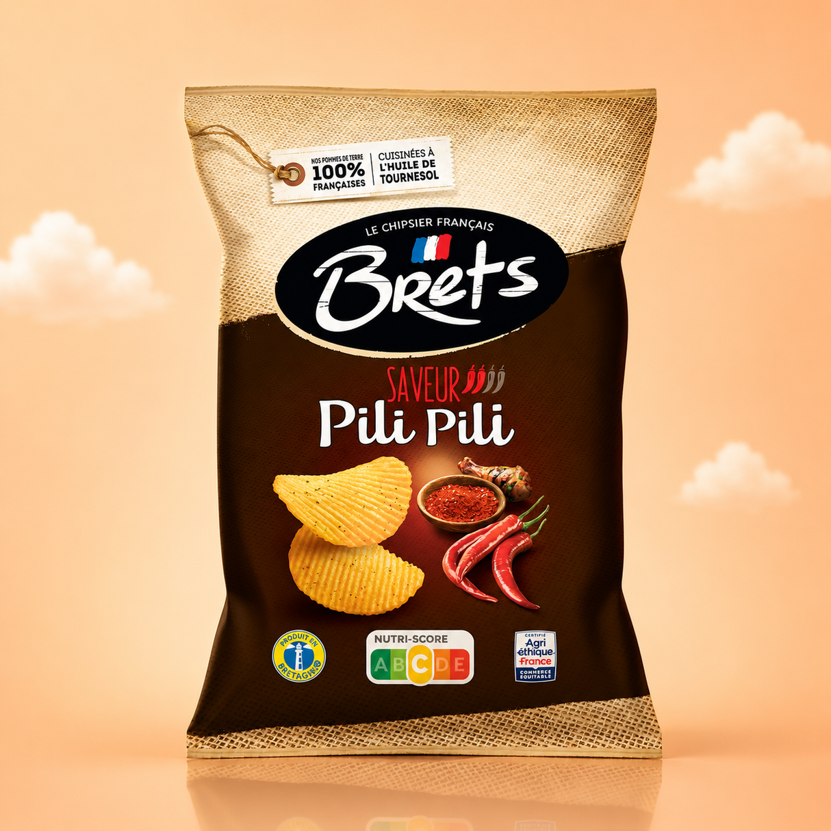 Brets Pili Pili 125gx10