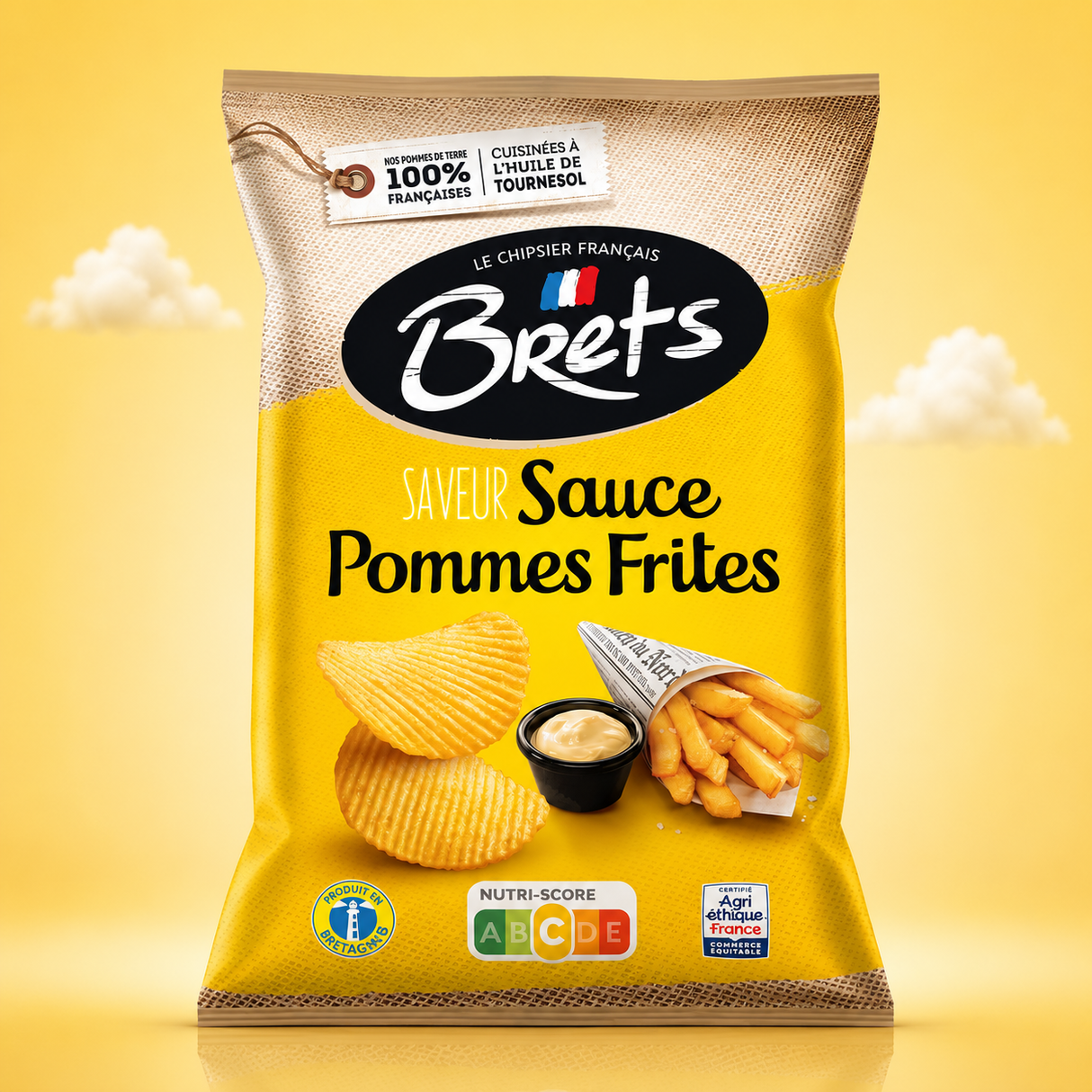 Brets Sauce Pomme Frites 125gx10