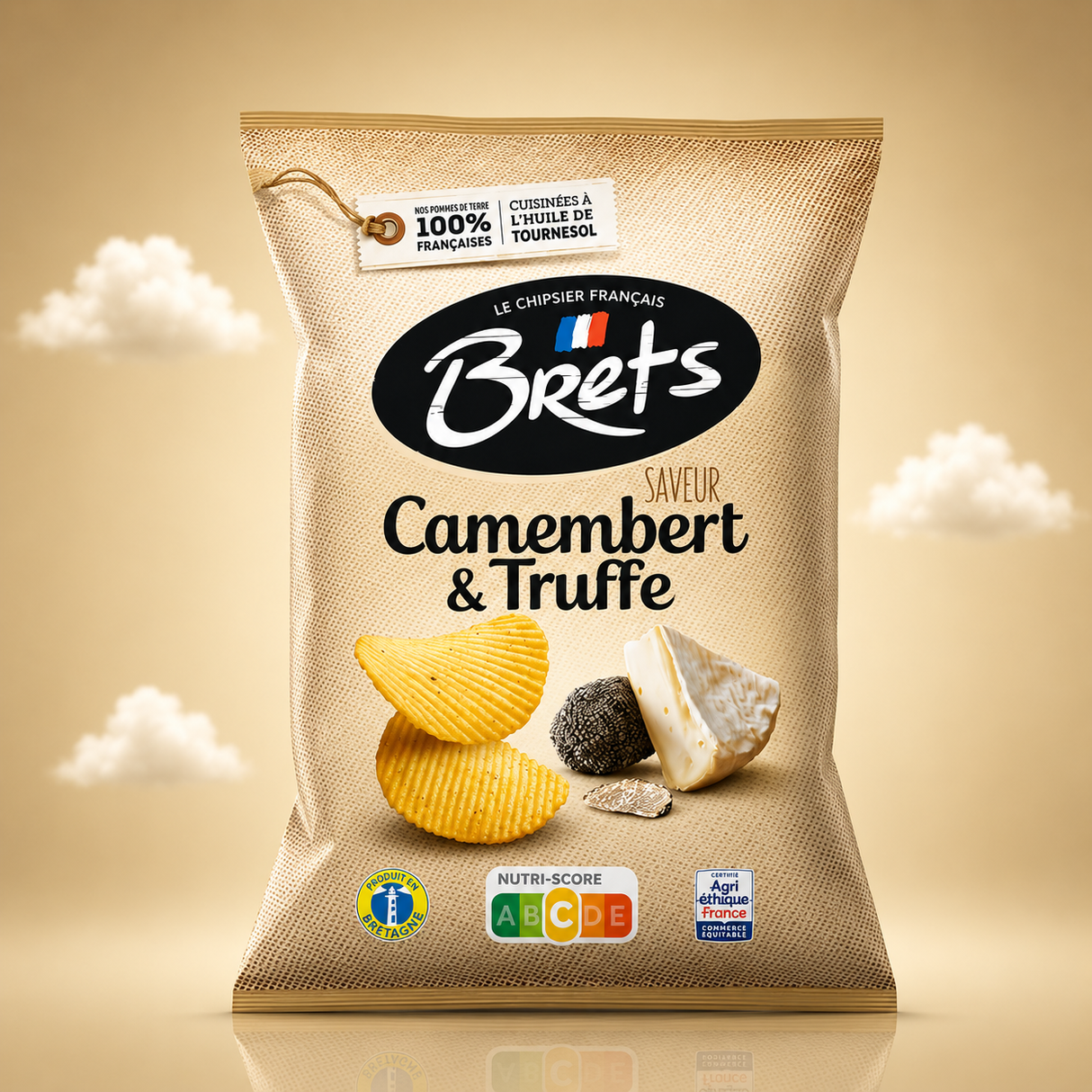 Brets Camembert & Truffe 125gx10