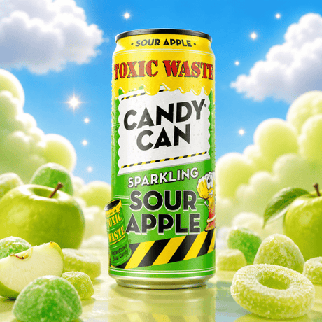 Candy Can Toxic Waste Sour Apple 12 x 330 ml