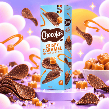 Chocolat Croustillant Caramel Sel Marin - Chocola's - 125g x 12