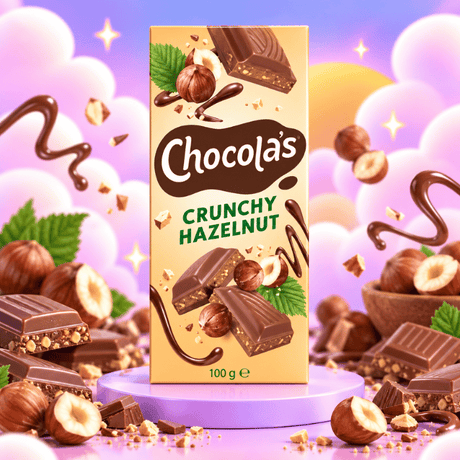 Chocolat Crunchy Noisette - Chocola's - 100g x 30