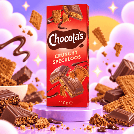 Chocolat Crunchy Spéculoos - Chocola's - 100g x 30