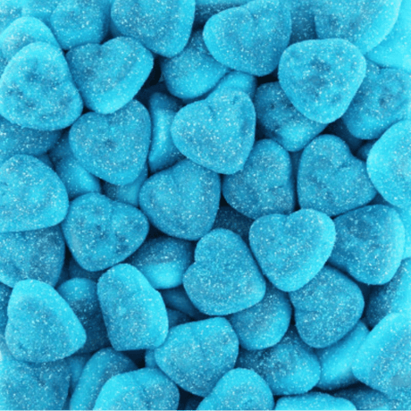 Coeur framboise fourré acide halal 