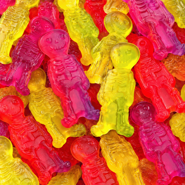 Crazy Squeletties 1kg - Haribo
