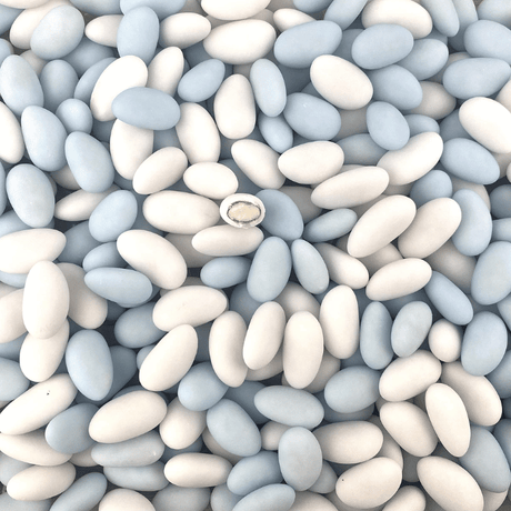 Dragées Amande Bleu et Blanc - 900g