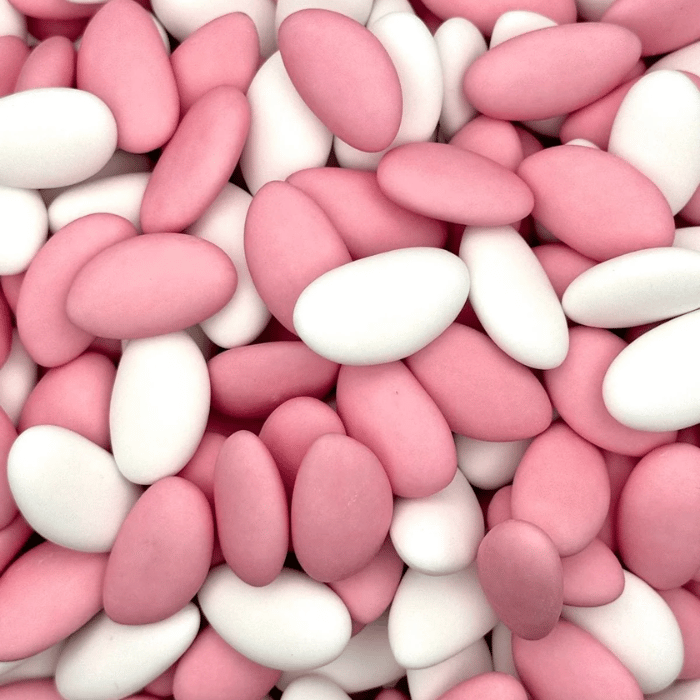 Dragées Chocolat Rose et Blanc - 900g