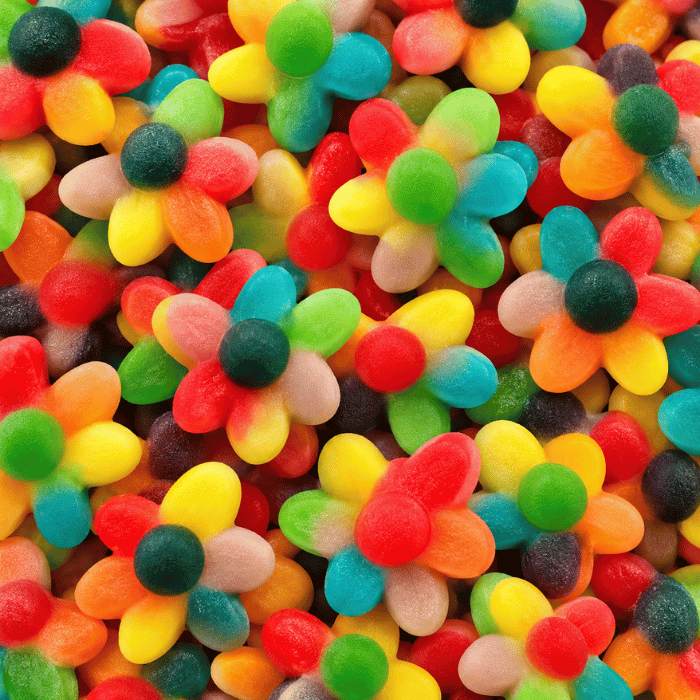 Fleurs Multicolores - Dulceplus - 1kg