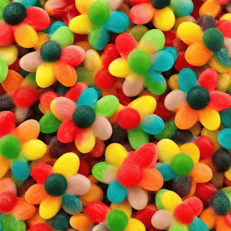 Fleurs Multicolores - Dulceplus - 1kg