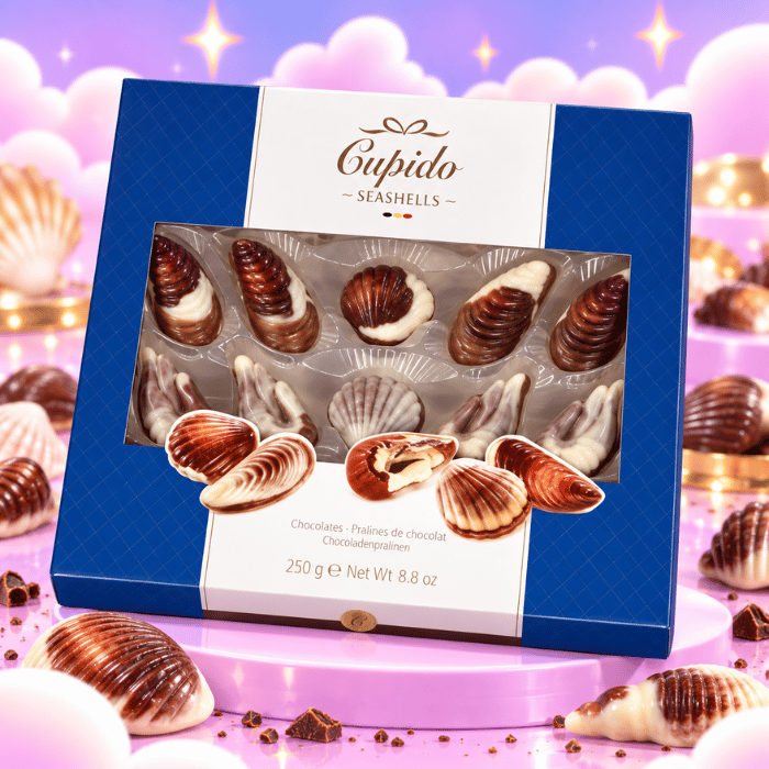 Fruits de Mer en Chocolat - Cupido - 250g x 12