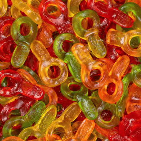 Haribo Tétines Géantes Fruits 