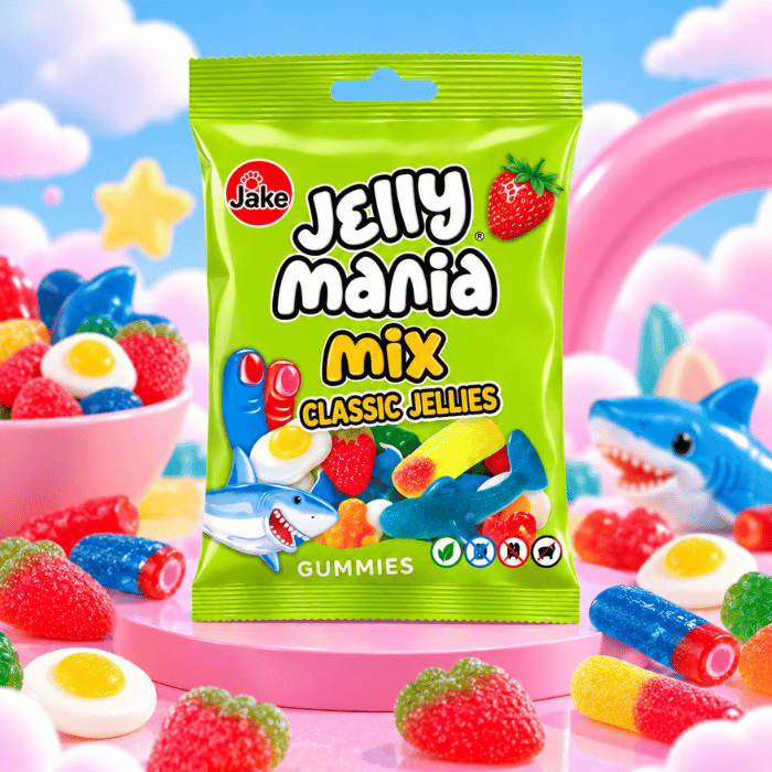 Jelly Mania Mix Classique - Jake - 100g x 18
