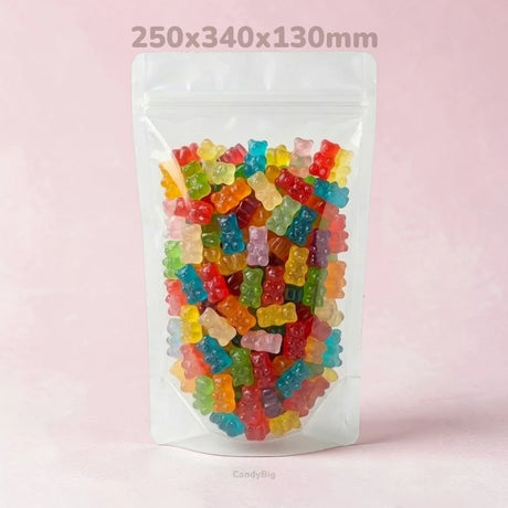 Sachet Doypack transparent 250x340x130mm - 3000ml - 1000pcs