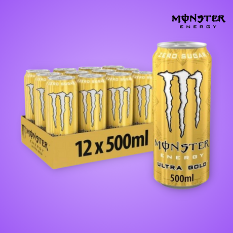 Monster Ultra Gold 12x500ml