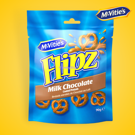 Flipz Milk Chocolate 8x140g
