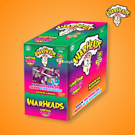 Display Warheads SuperSour BubbleGum Pop