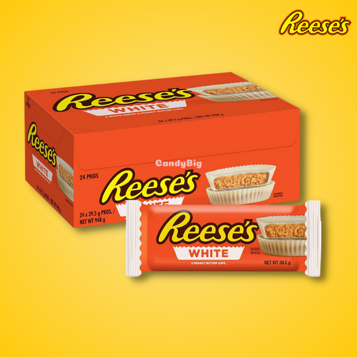 Reese's White 2 Peanut Butter Cup 24x39,5g