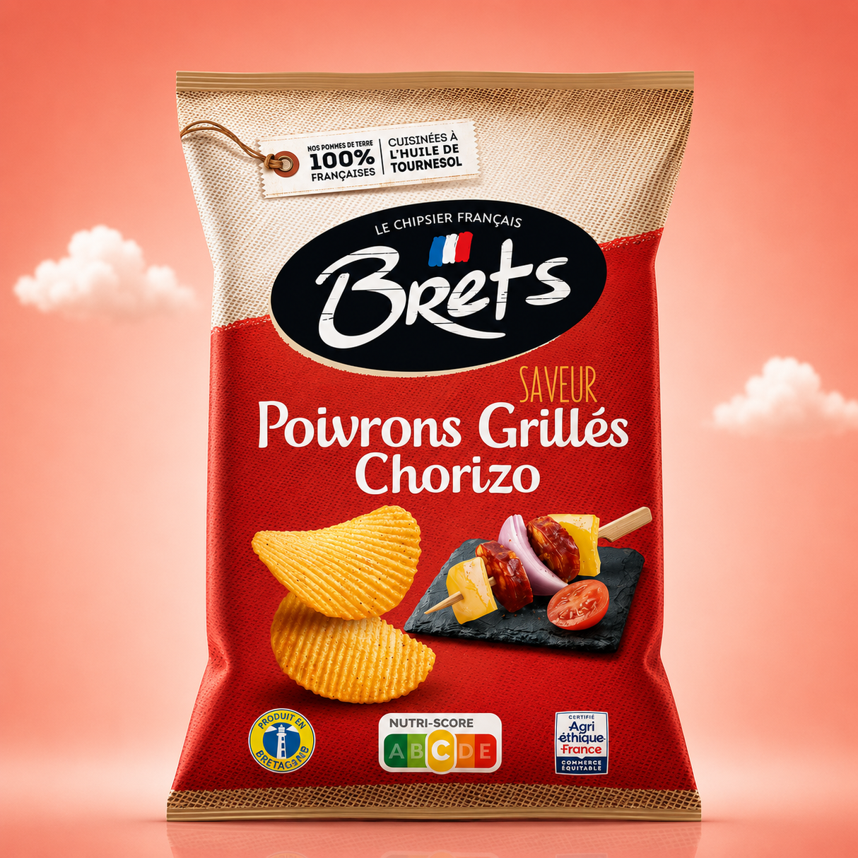 Brets Poivron Chorizo 125gx10