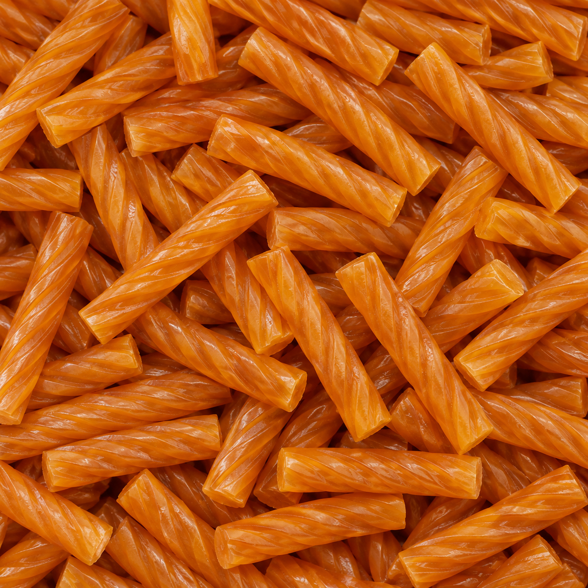 Grandes torsades caramel