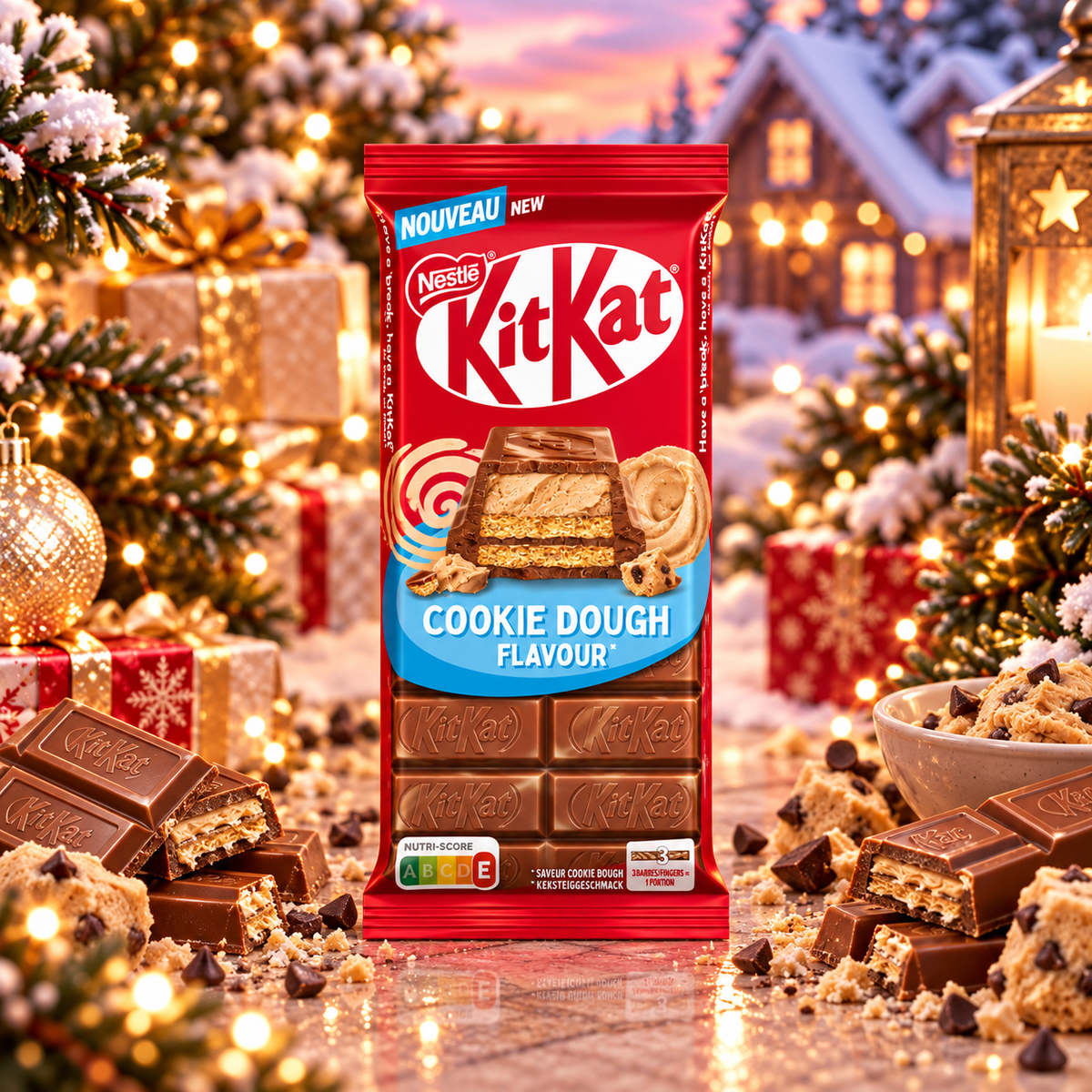 KitKat tablette pâte à cookie