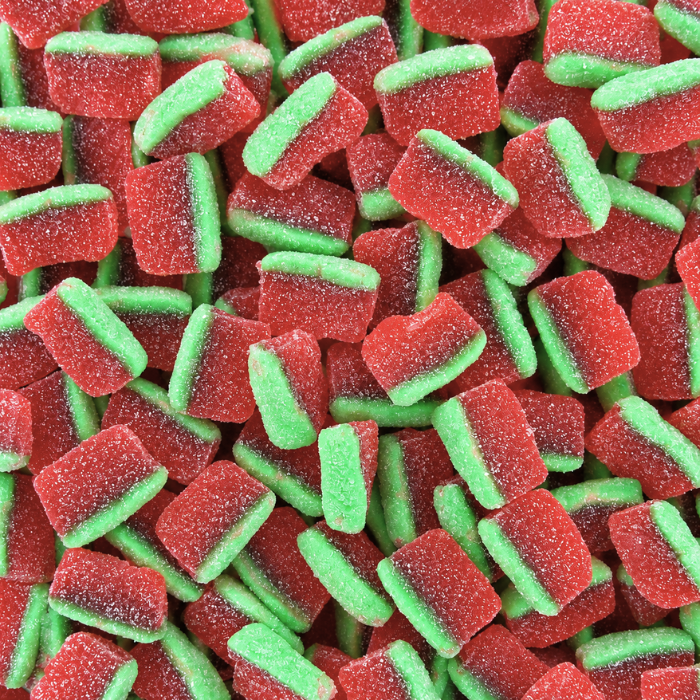 Mini Tranches de Pastèque Acides - Dulceplus - 1kg