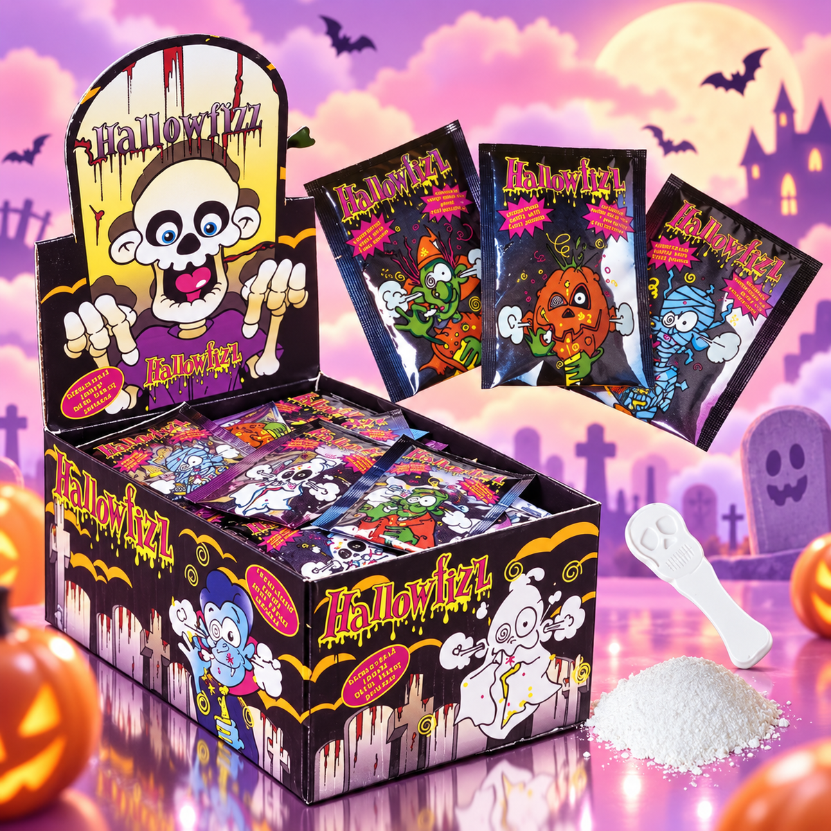Hallowfizz 100pcs
