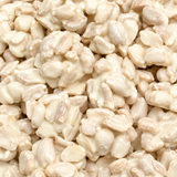 Clusters cacahuète chocolat blanc