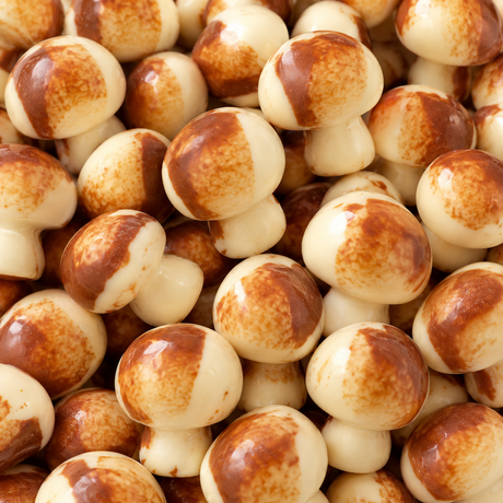 Champignon blanc marbré praliné - Limar 