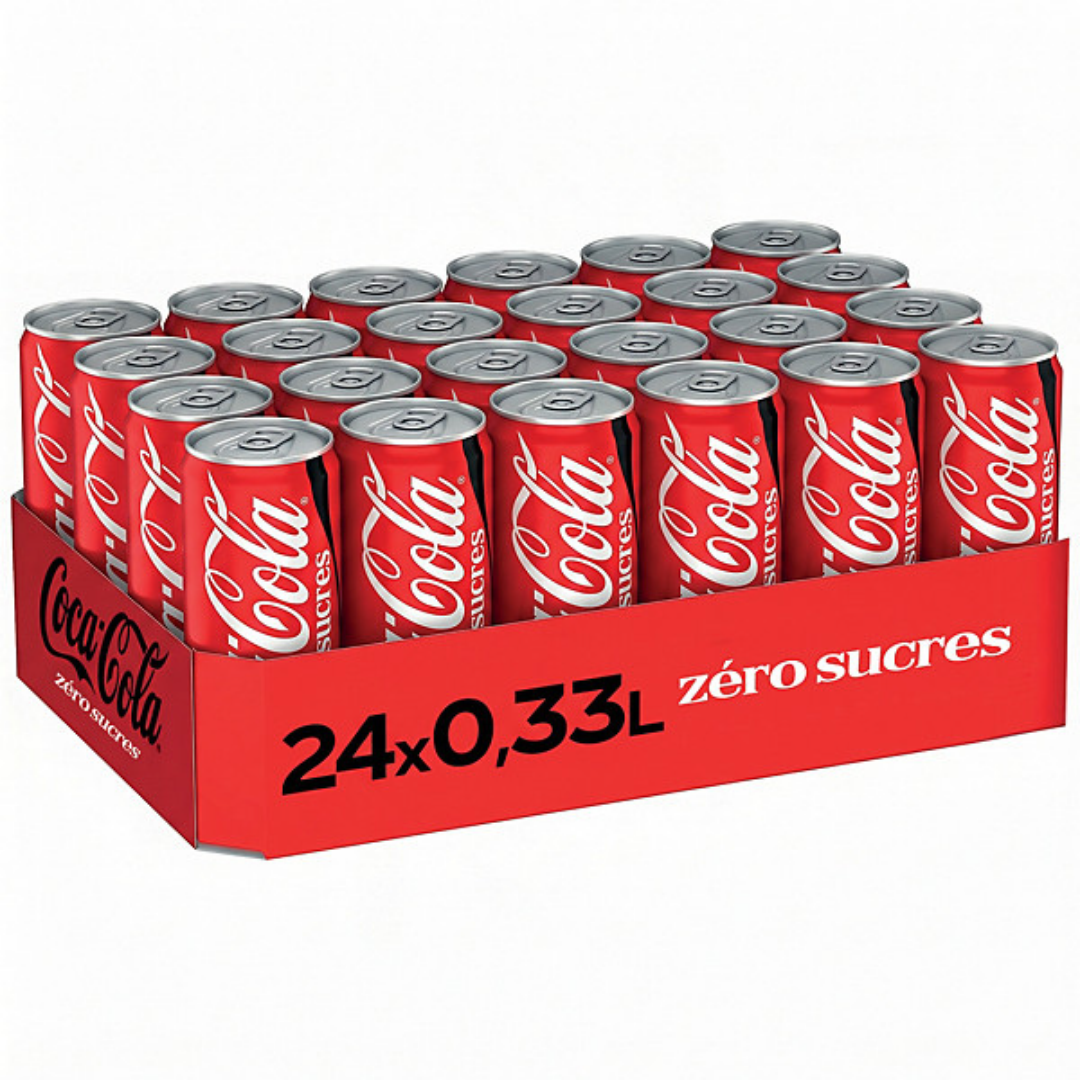Coca Cola Zero Slim Can 33CL/24