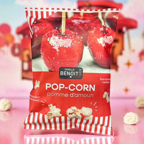 Famille Benoit - PopCorn Pomme d'Amour