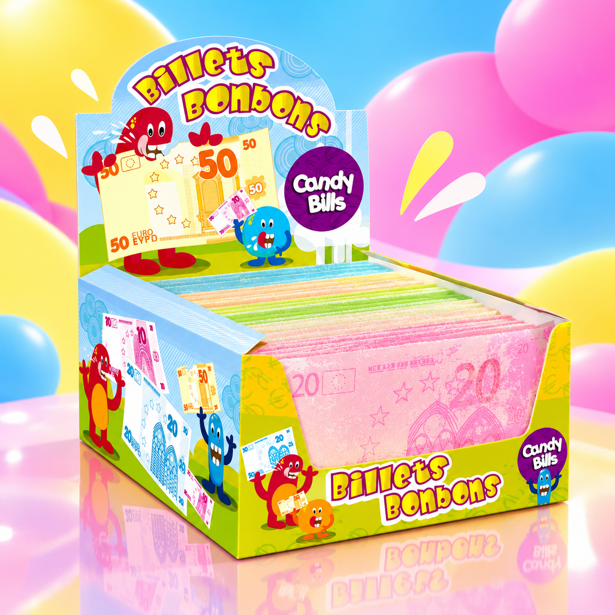 Funny Candy Billet de bonbon 400p