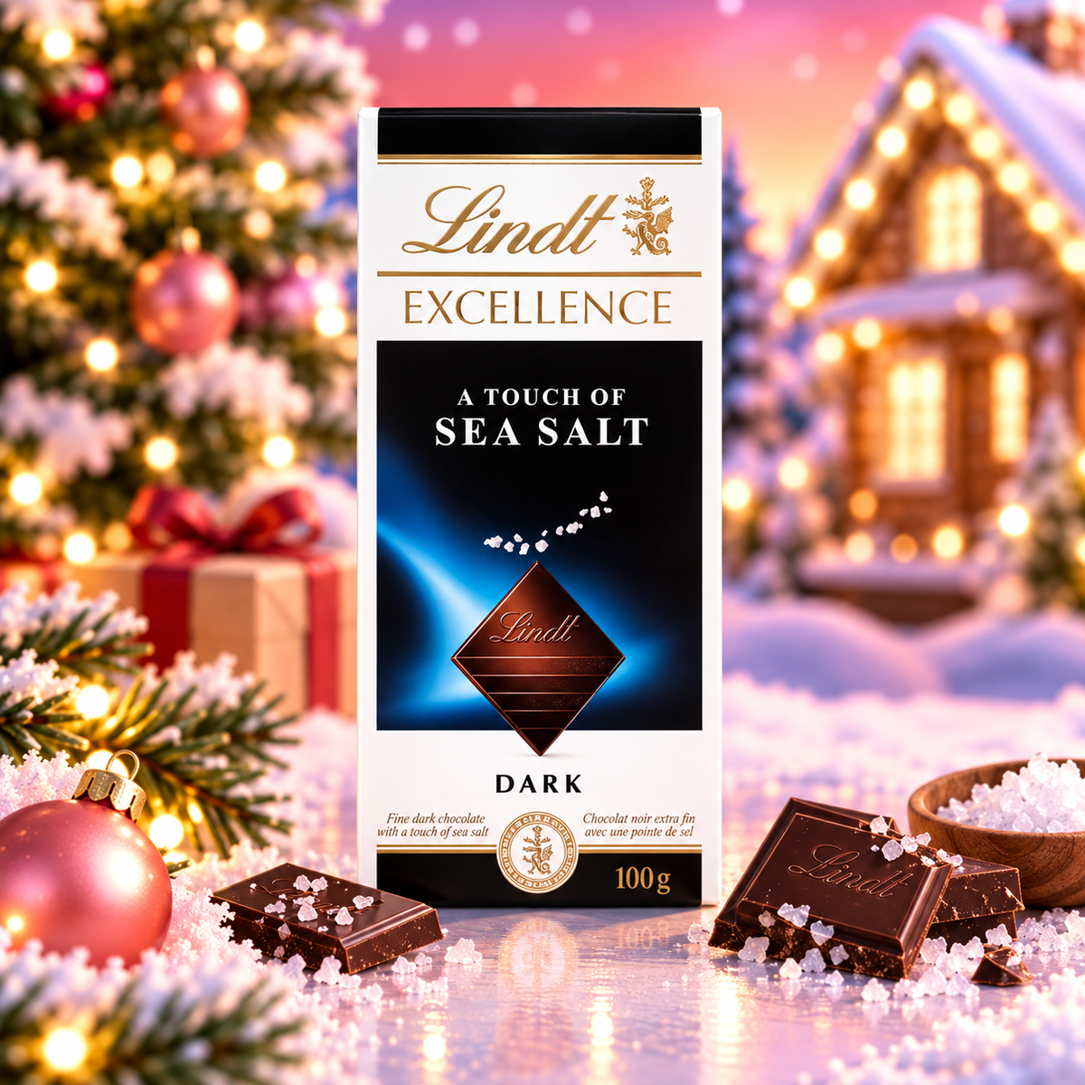 PRECO | Lindt Excellence sel de mer - Chocolat Suédois - 2kg