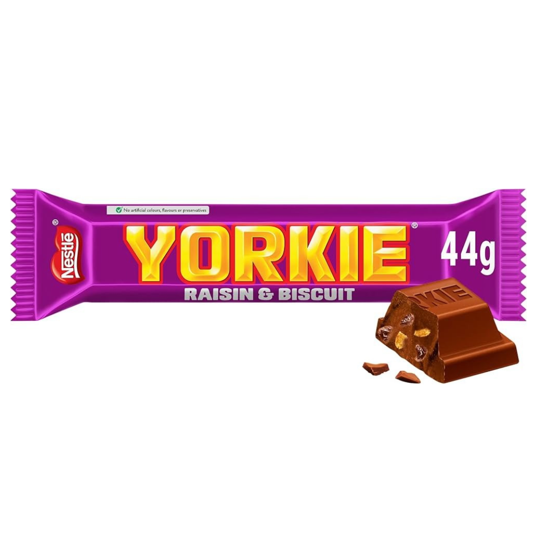 Nestle Yorkie Raisin & Biscuit 24 x 46 g