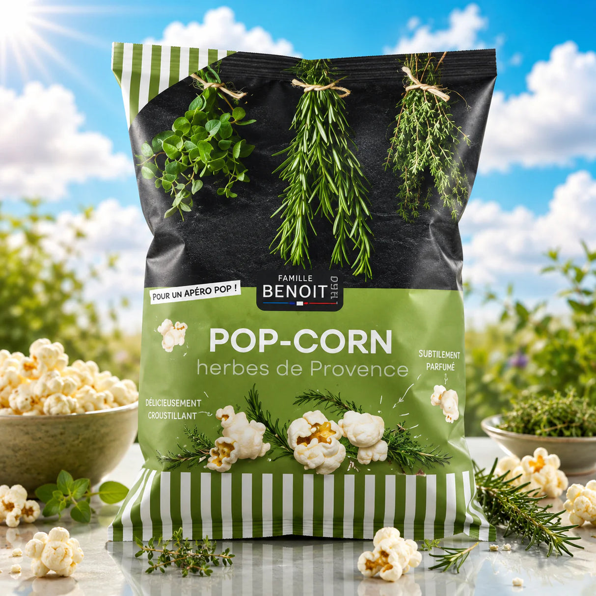 PopCorn Herbes de Provence - Famille Benoit