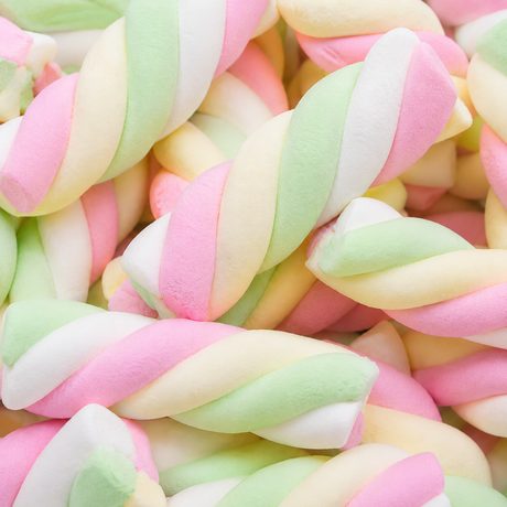 Rainbow mallows lard 4 couleurs