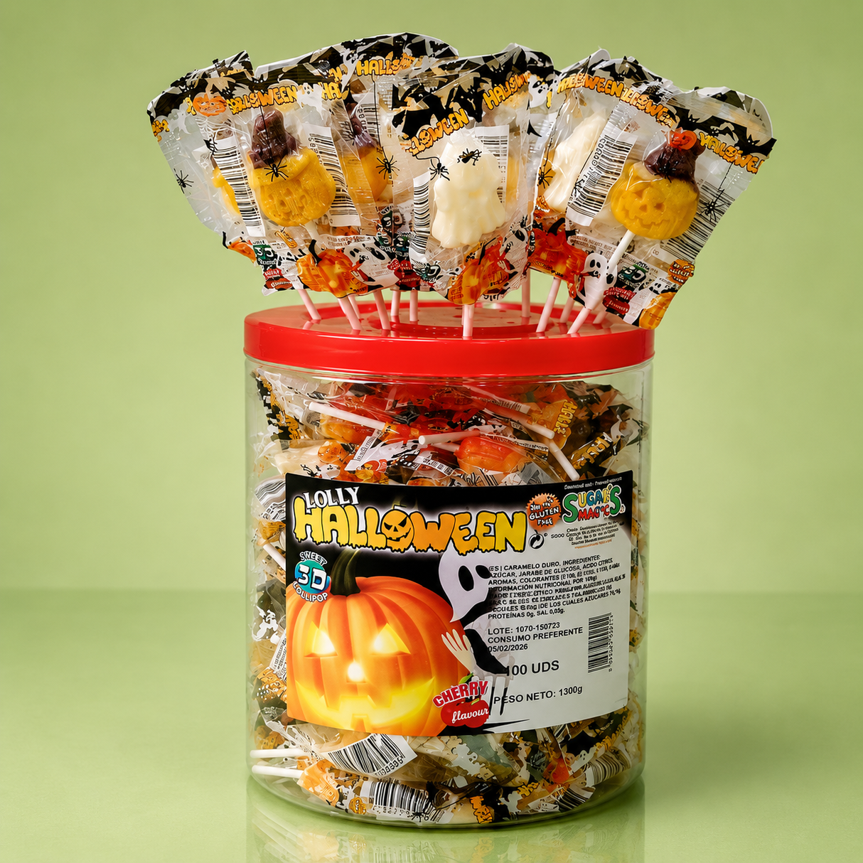 Sucette Halloween - Sugar Magic x100p