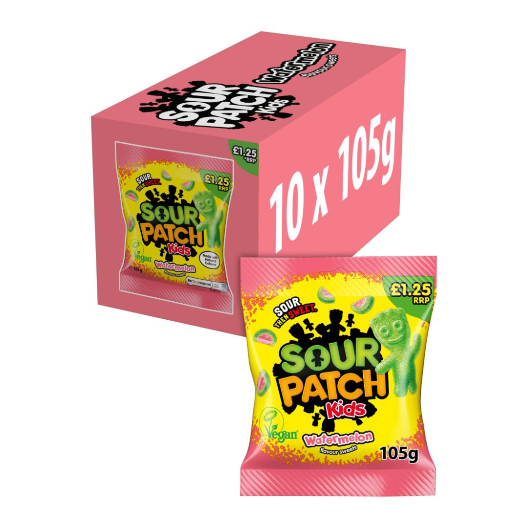 Sour Patch Kids Watermelon 10 x 105 g
